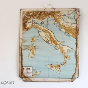 Oude landkaart Italië