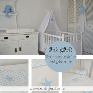 Babykamer aankleding met sterren "Casper"
