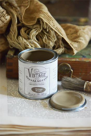 Krijtverf Jeanne d'Arc Living "Vintage brown"