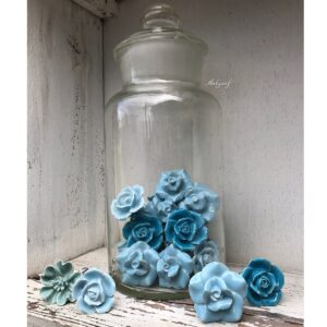 Blauwe bloem knoppen
